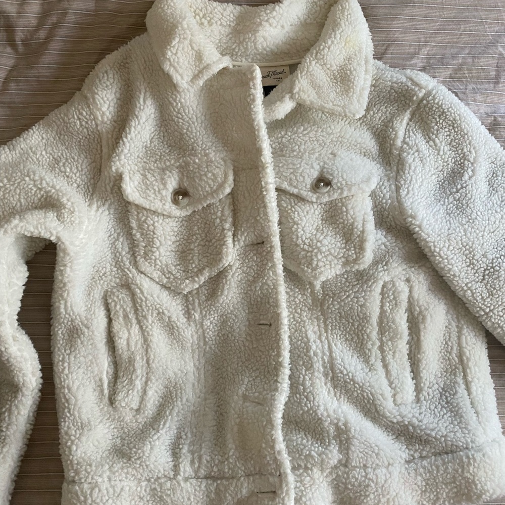 Off white Sherpa jacket